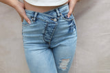 CROSS DENIM PANTS