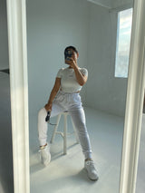 CROPTOP LOGO T-SHIRTS